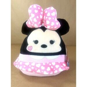 Disney Valentine's Minnie Mouse Squishmallow! Ultra-Soft, NWT, Adorable 8”